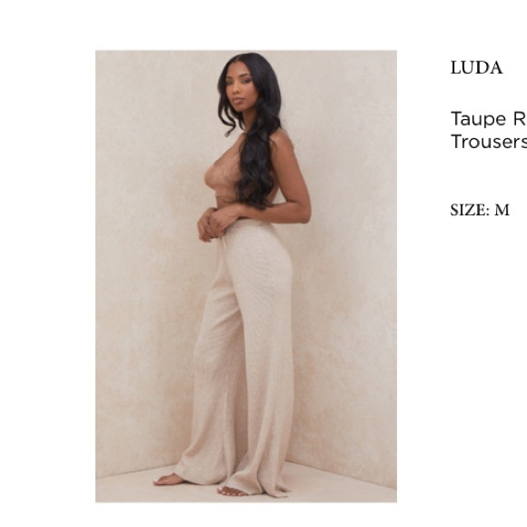 House of CB wide leg trouser - Picture 1 of 5